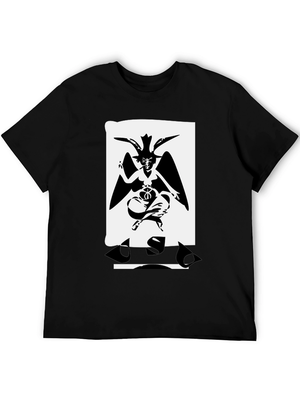 Baphomet Graphic Tee - Occult Satanic T-Shirt