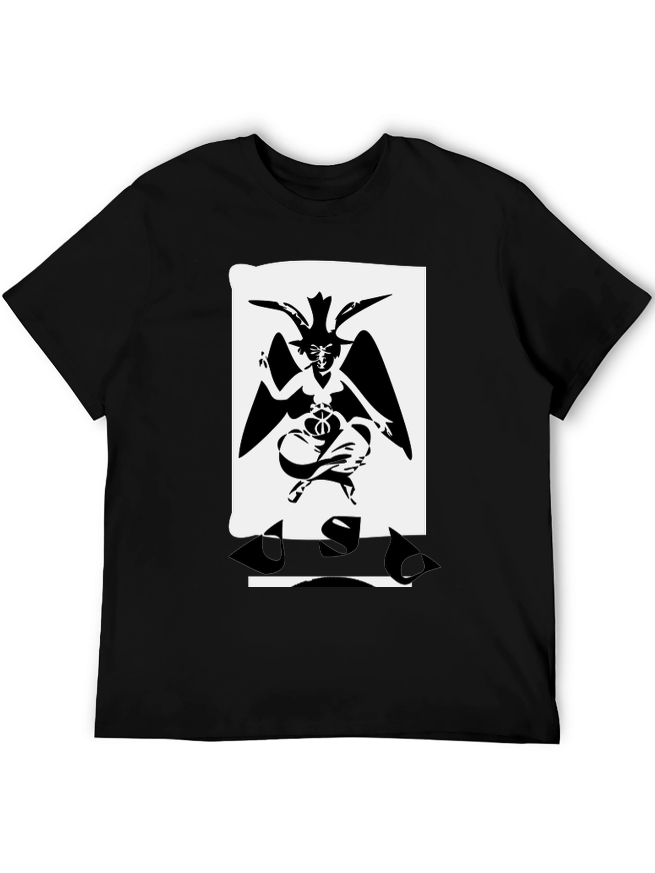 Baphomet Graphic Tee - Occult Satanic T-Shirt