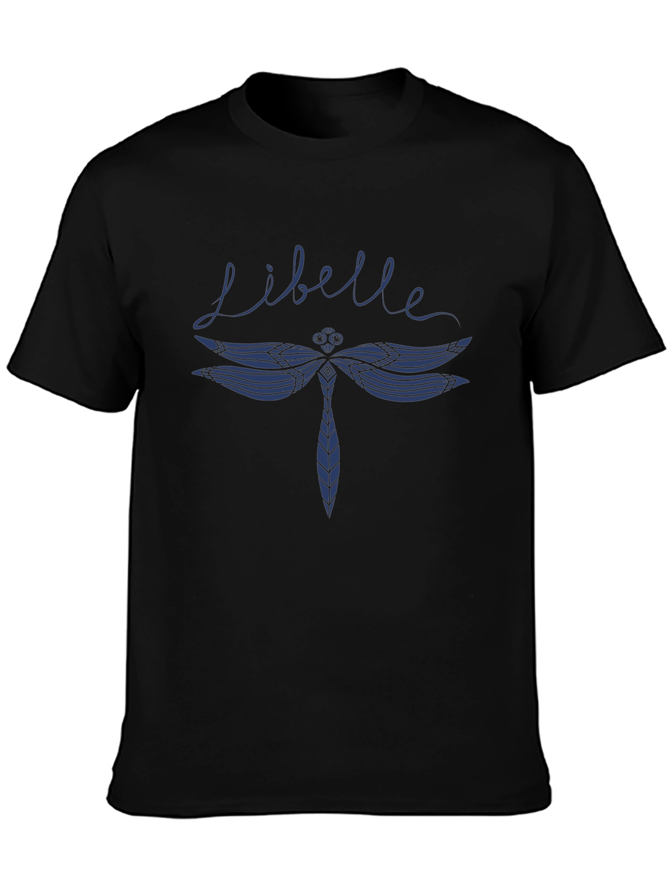 Libelle Dragonfly Graphic Tee - Black
