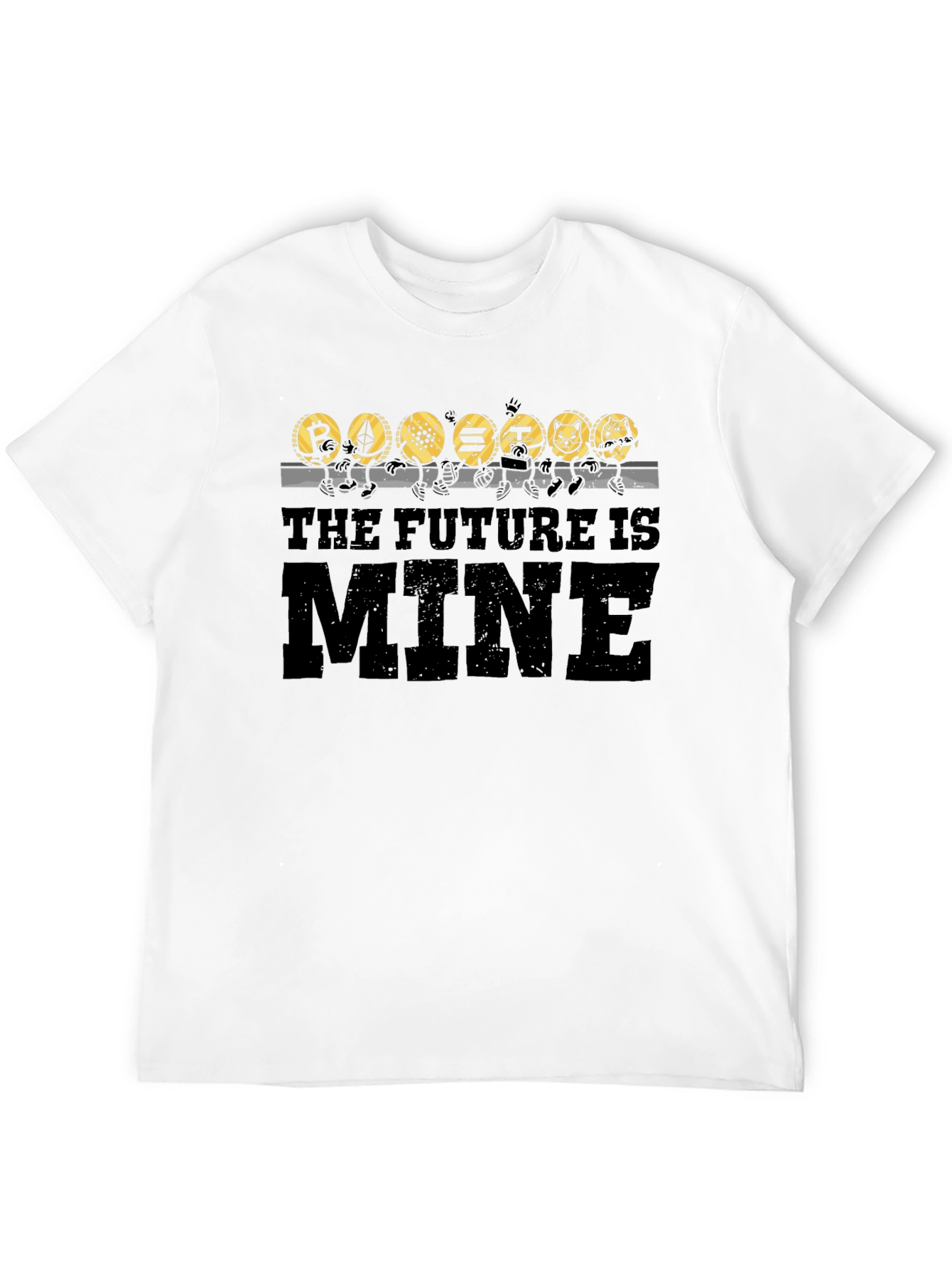 Crypto Coin T-Shirt - The Future is Mine