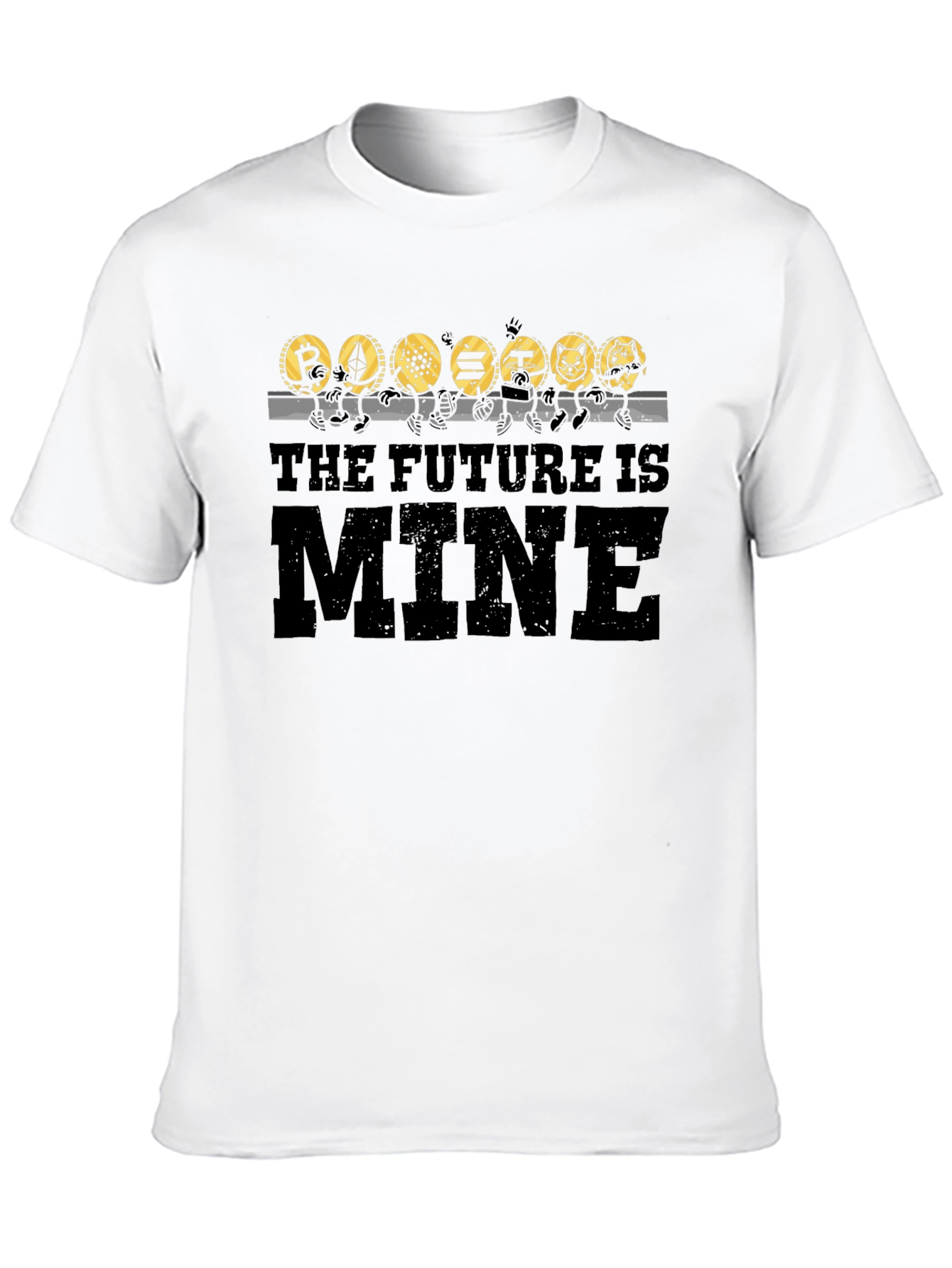 Crypto Coin T-Shirt - The Future is Mine