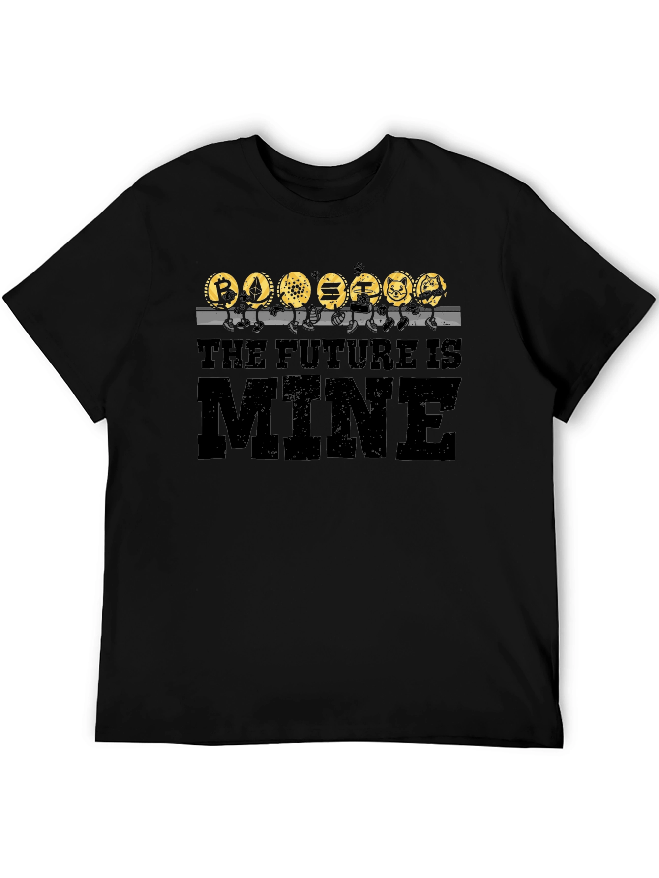 Crypto Coin T-Shirt - The Future is Mine