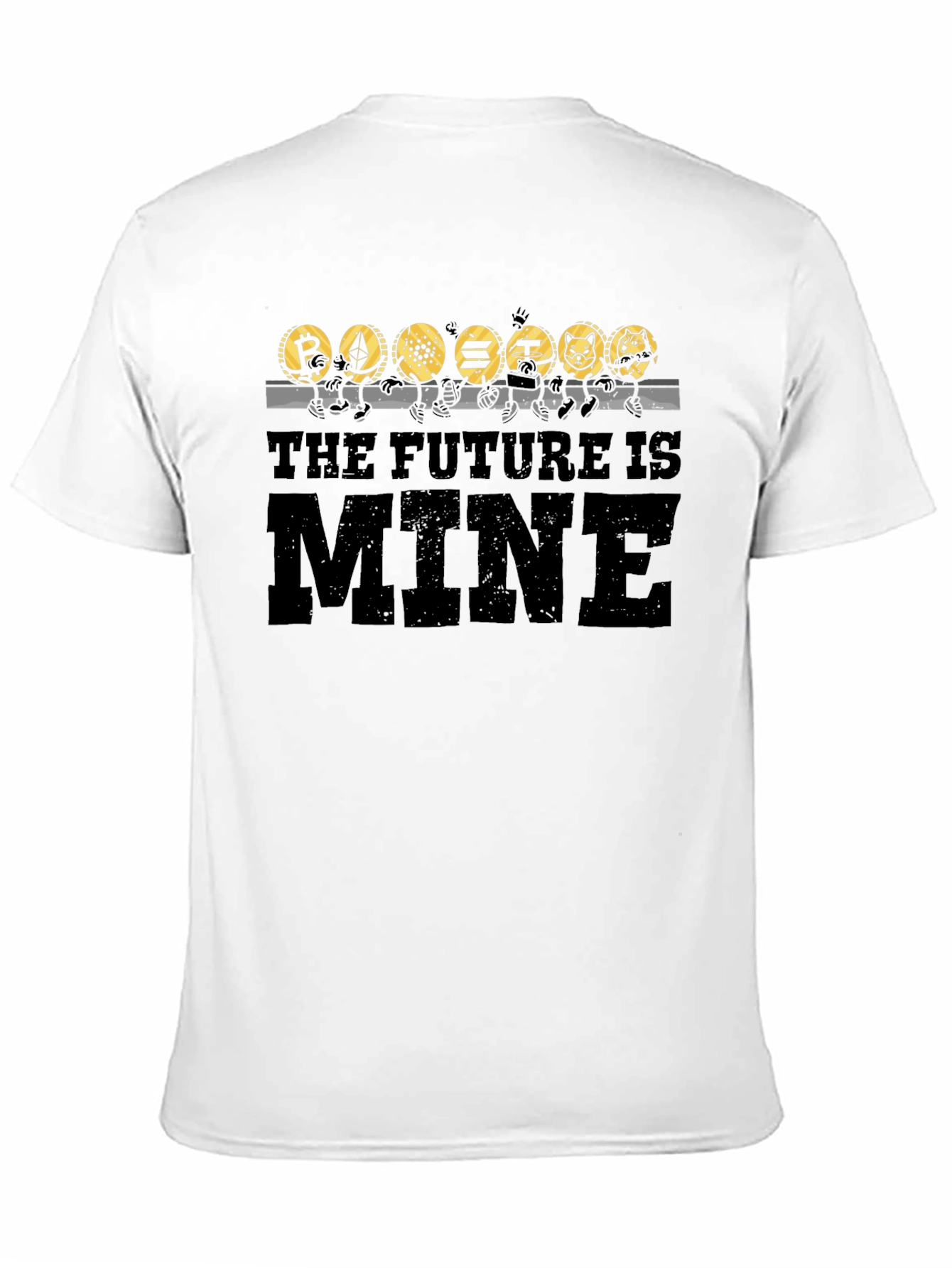 Crypto Coin T-Shirt - The Future is Mine