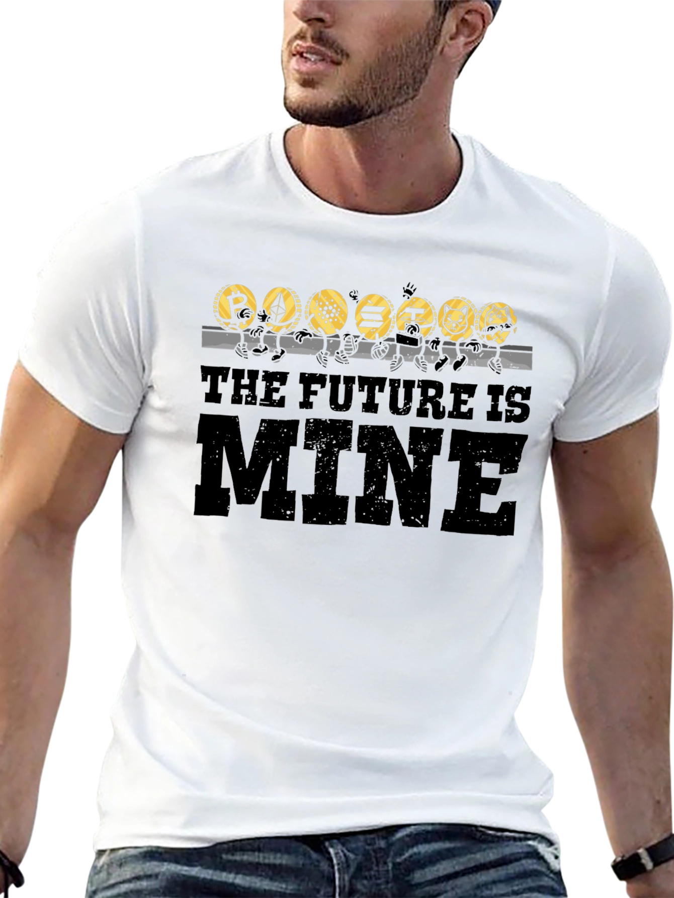 Crypto Coin T-Shirt - The Future is Mine