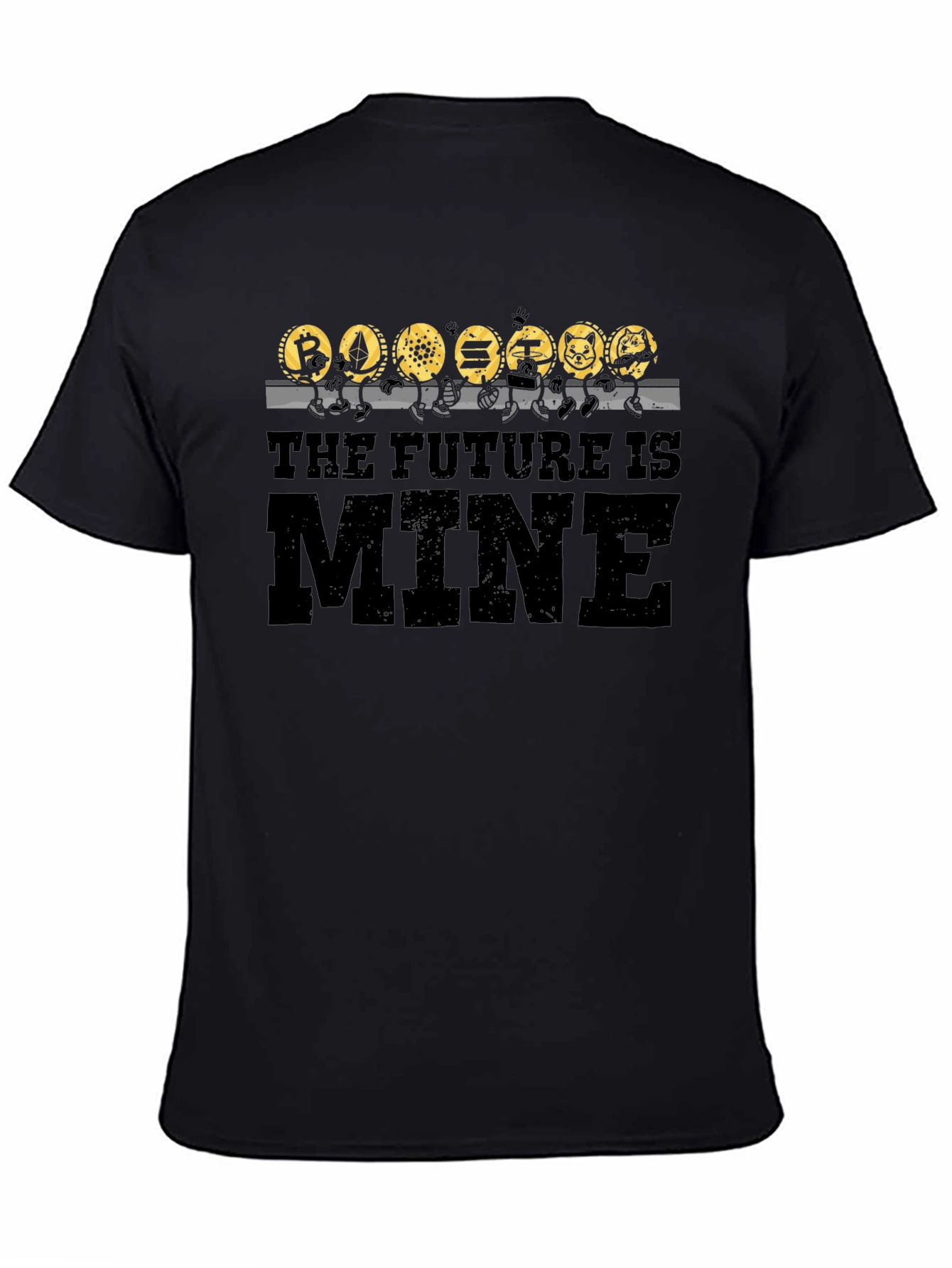 Crypto Coin T-Shirt - The Future is Mine