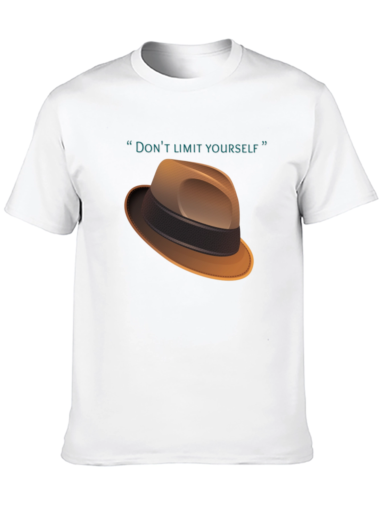 Dont Limit Yourself T-Shirt - Fedora Design