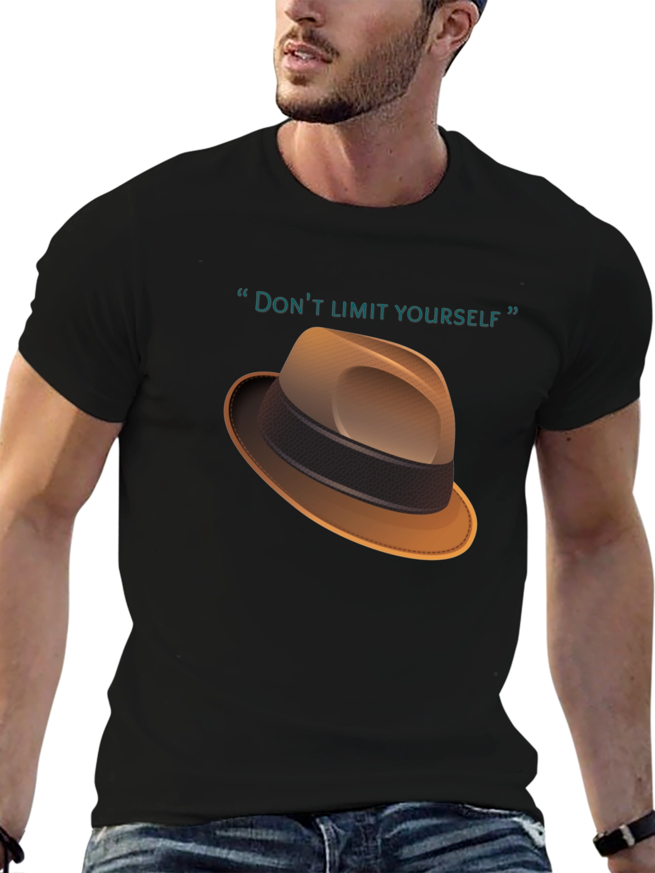 Dont Limit Yourself T-Shirt - Fedora Design