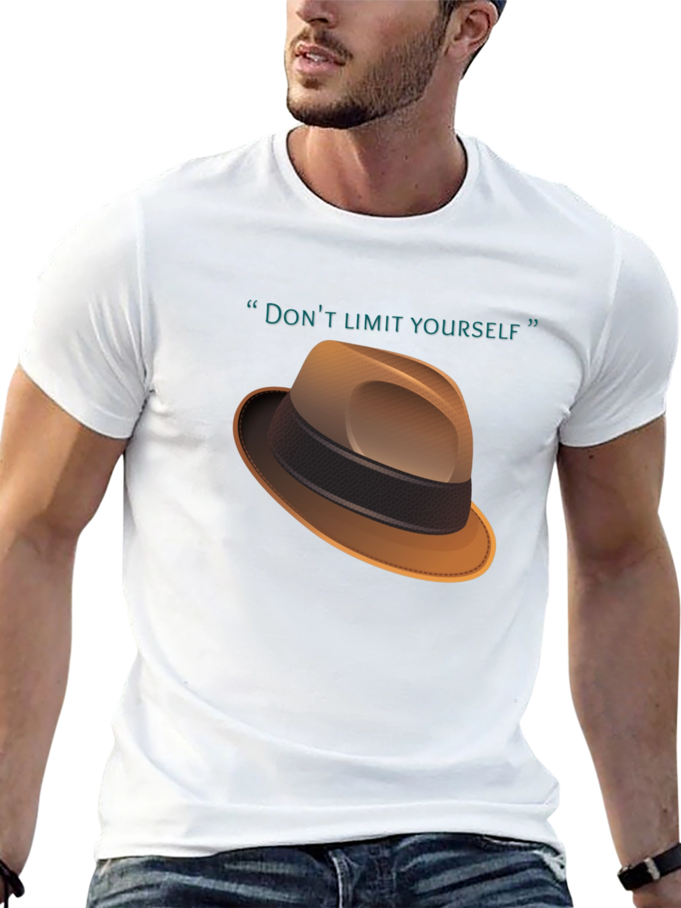 Dont Limit Yourself T-Shirt - Fedora Design