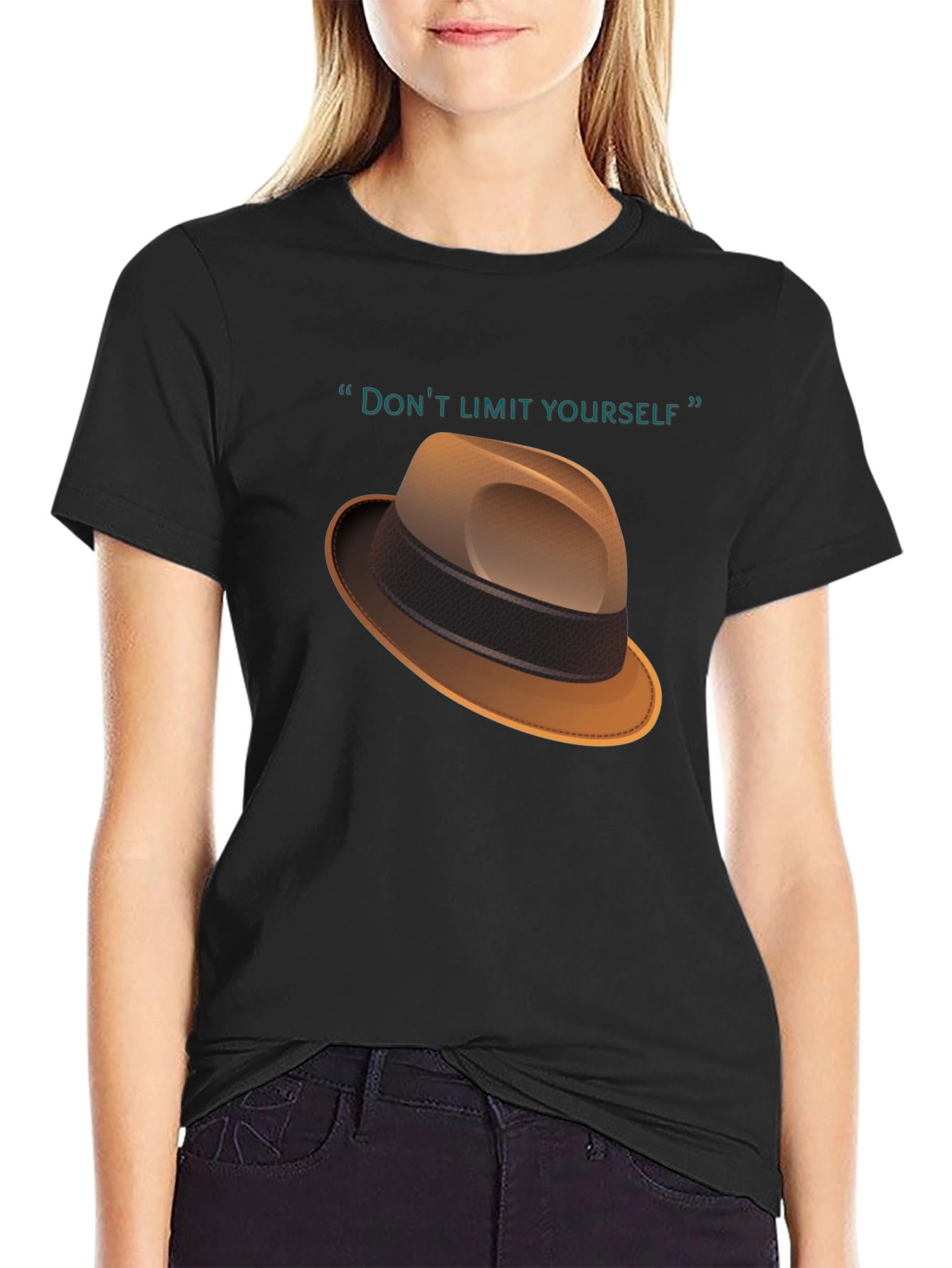Dont Limit Yourself T-Shirt - Fedora Design