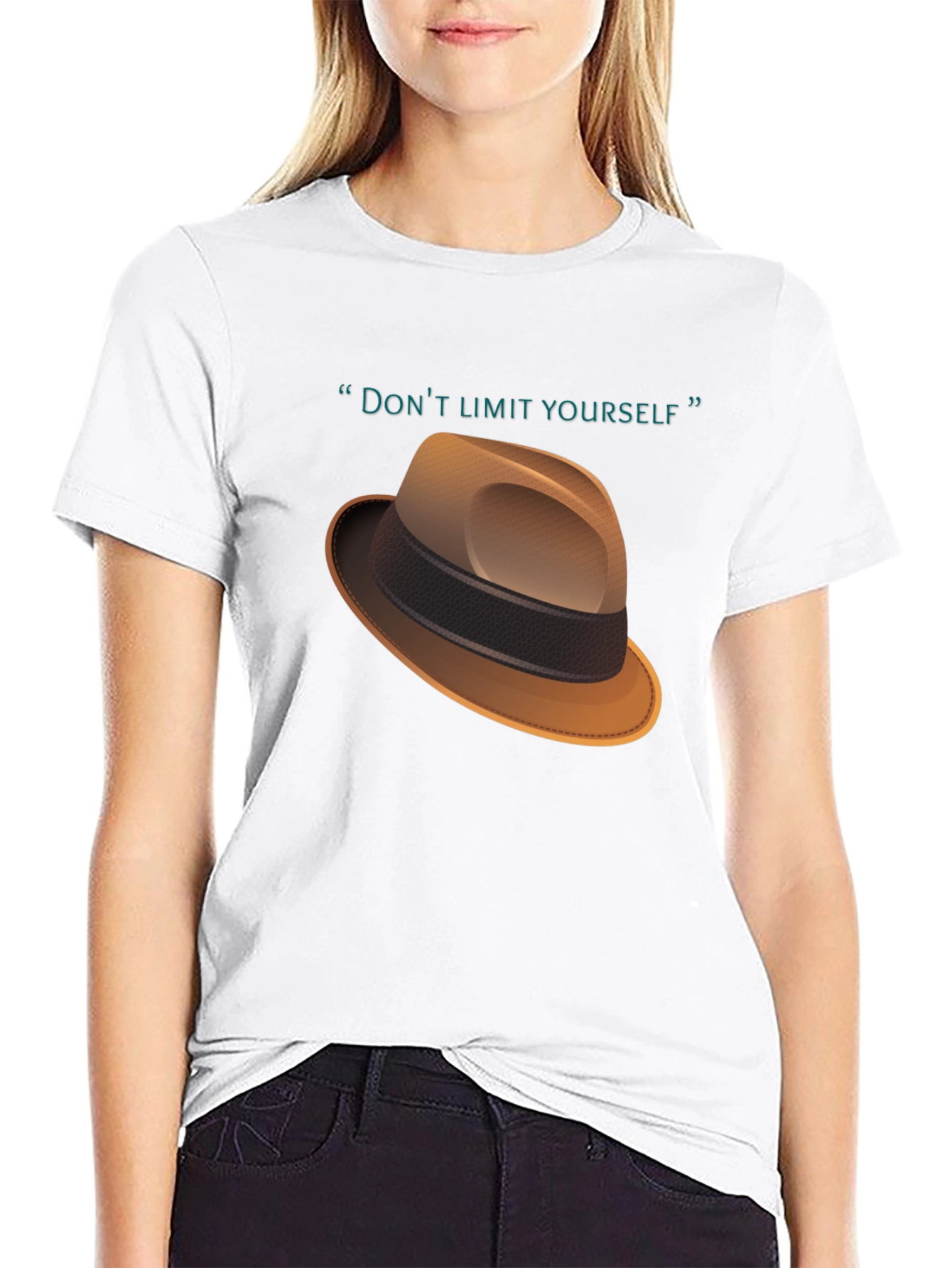 Dont Limit Yourself T-Shirt - Fedora Design