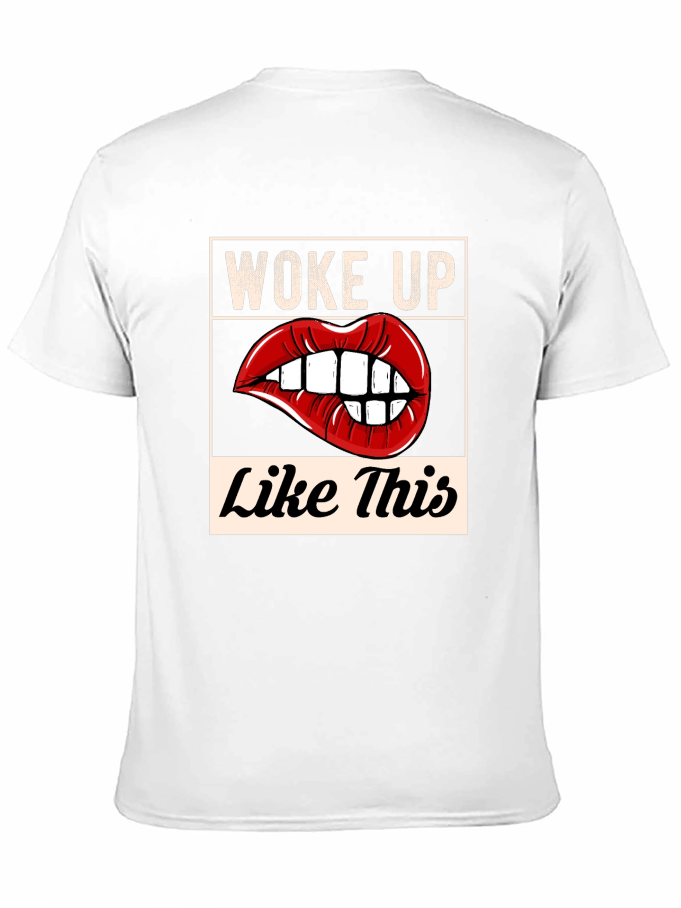 Woke Up Like This Graphic Tee - Black Unisex T-Shirt