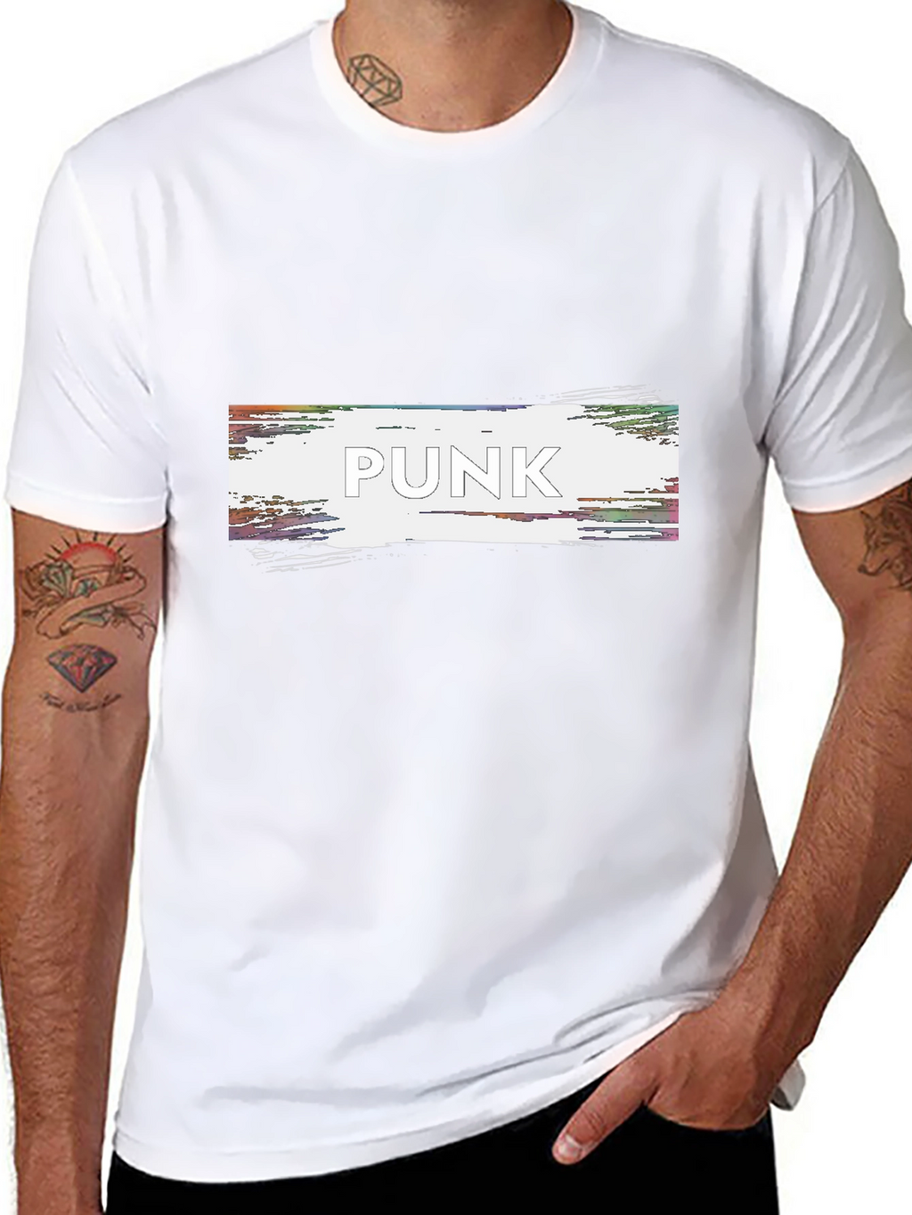 Punk Graphic Tee - Bold Statement T-Shirt