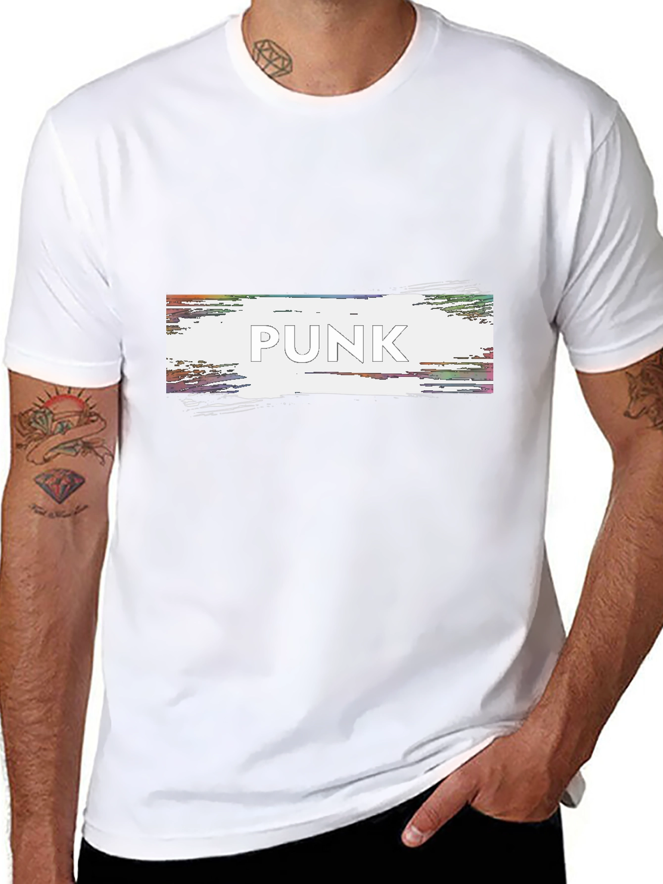 Punk Graphic Tee - Bold Statement T-Shirt