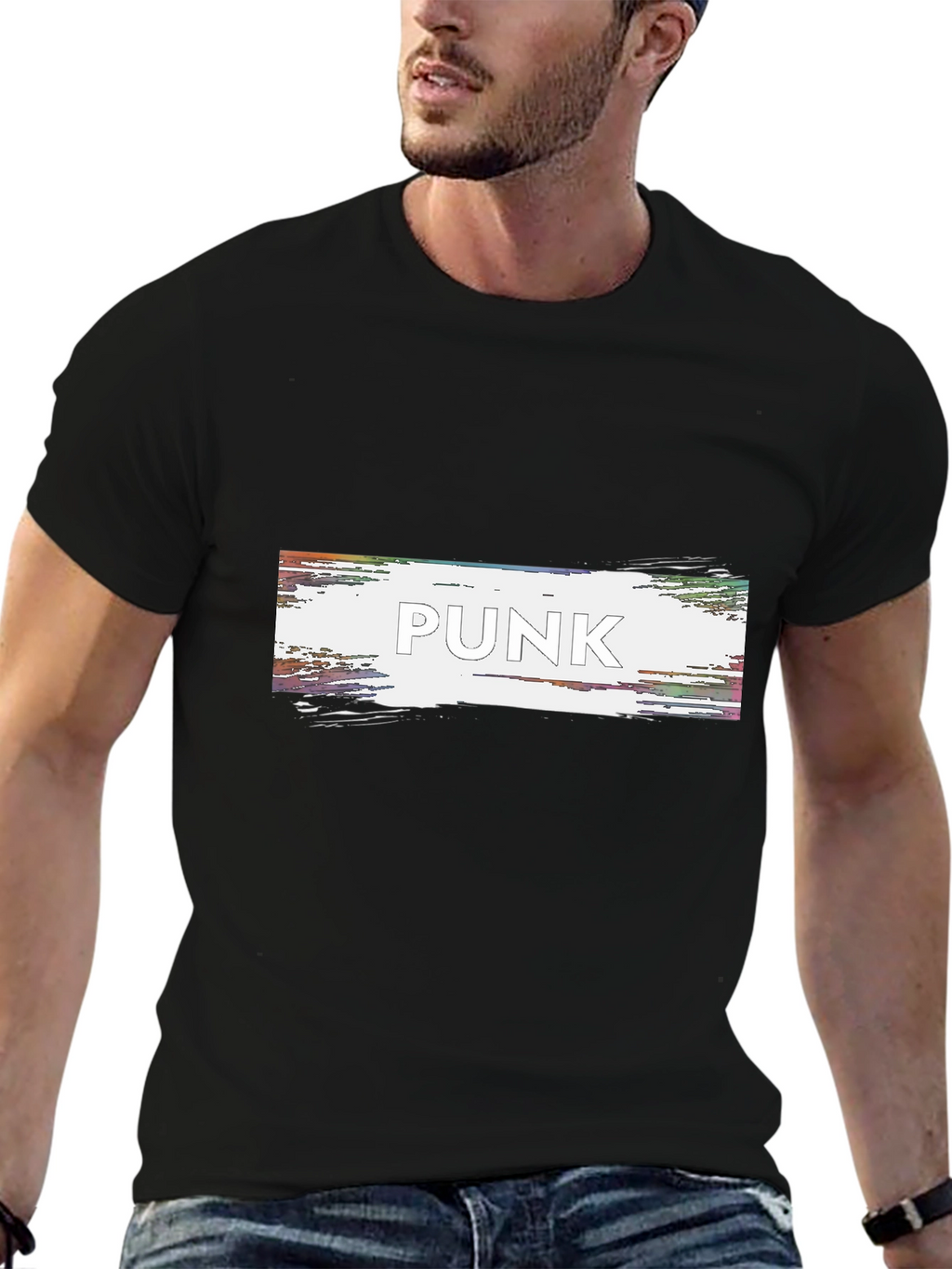 Punk Graphic Tee - Bold Statement T-Shirt