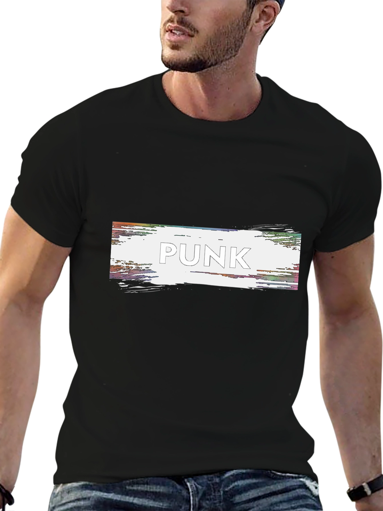 Punk Graphic Tee - Bold Statement T-Shirt