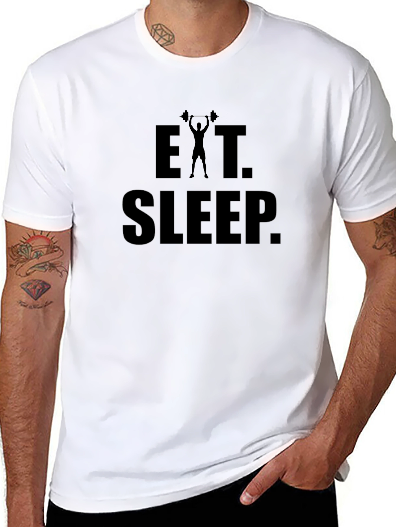 Eat Sleep Lift Graphic T-Shirt