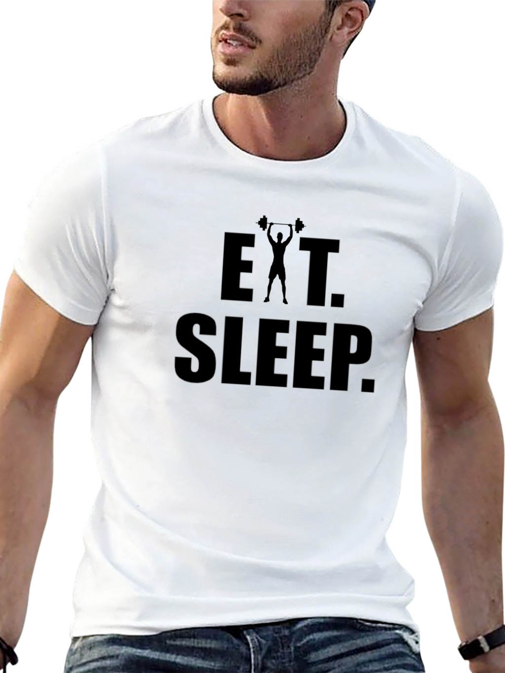Eat Sleep Lift Graphic T-Shirt