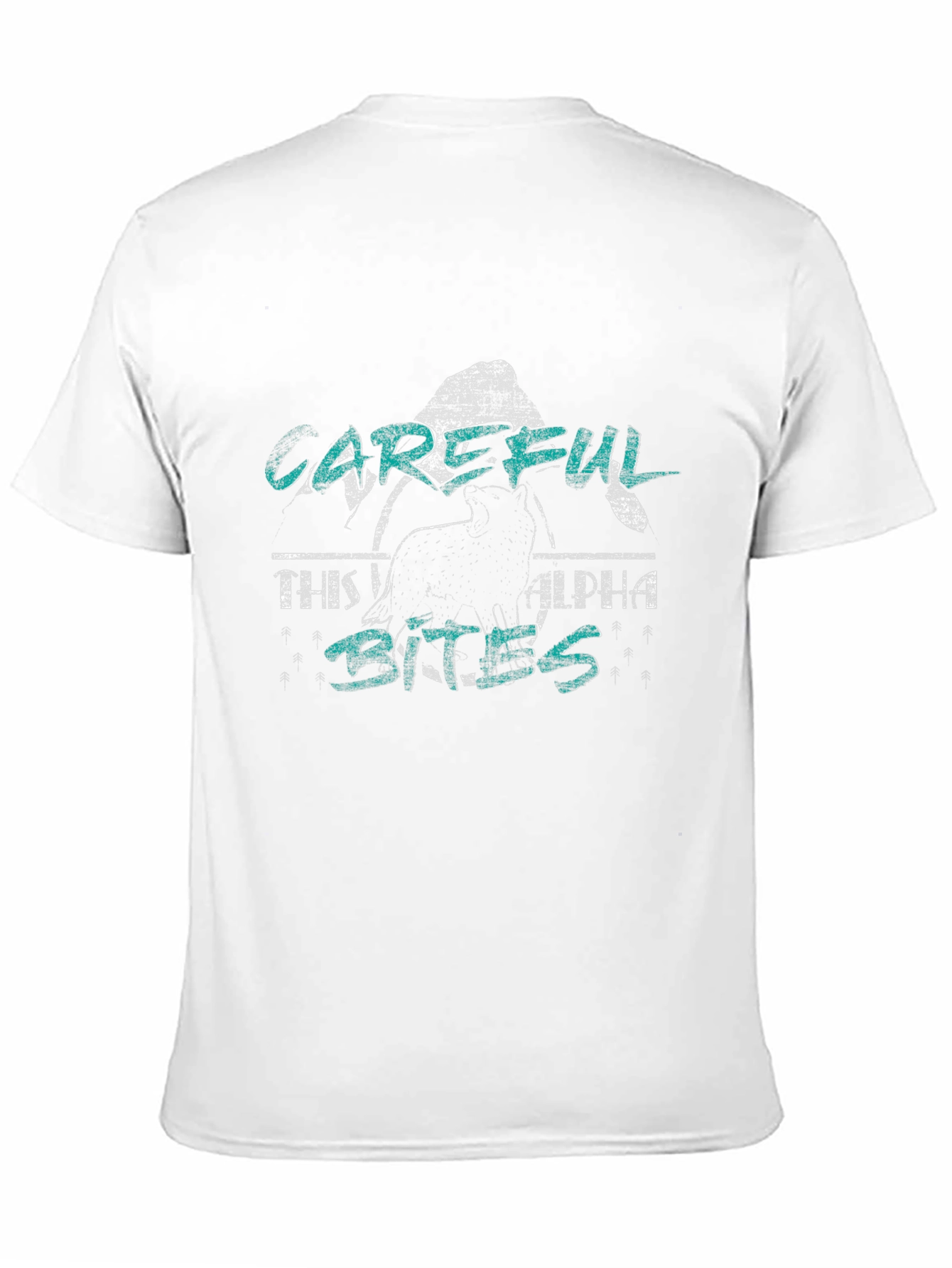 Careful Alpha Bites Graphic Print T-Shirt