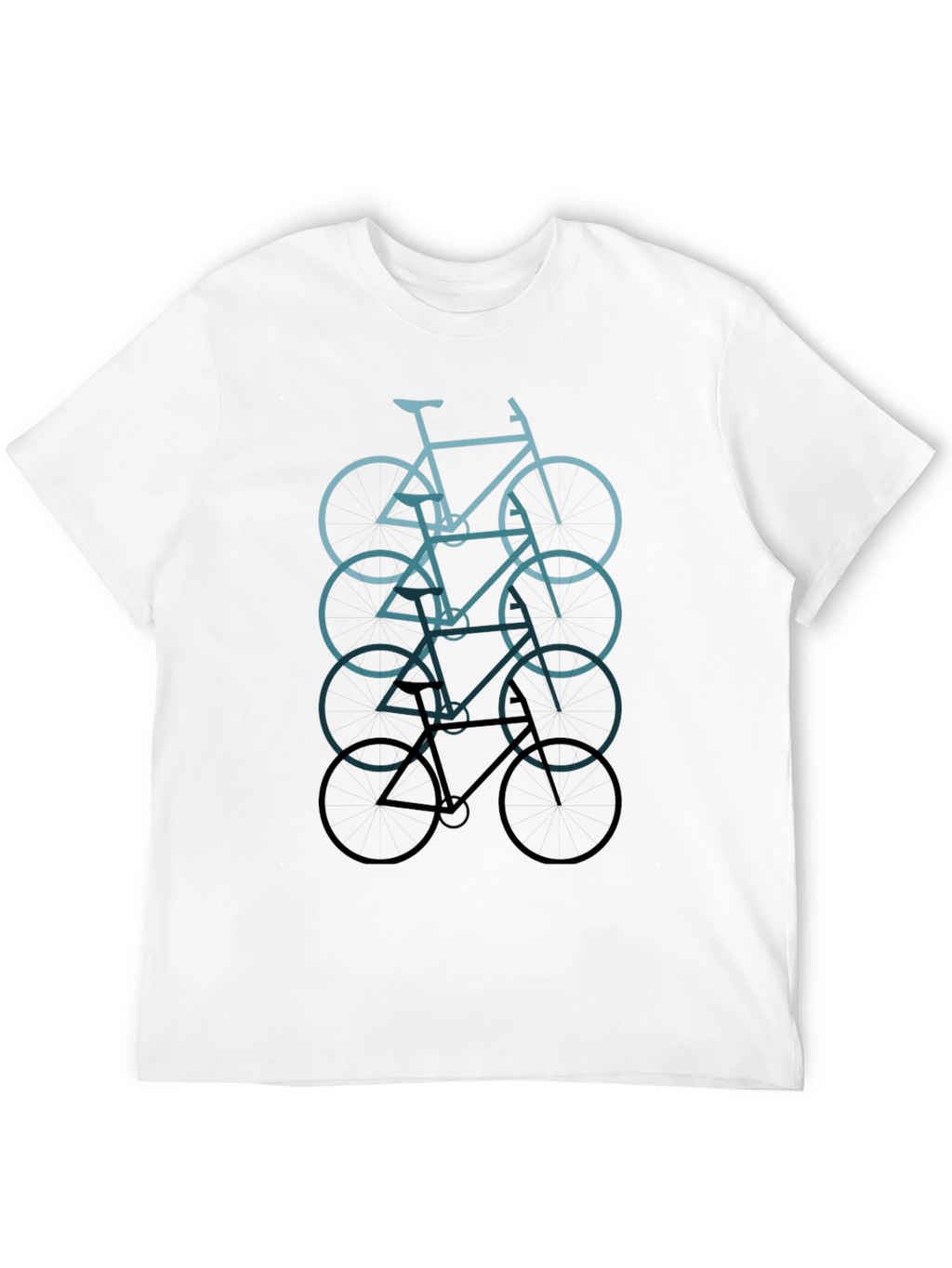 Bicycle Graphic Tee - Cool Cycling T-Shirt