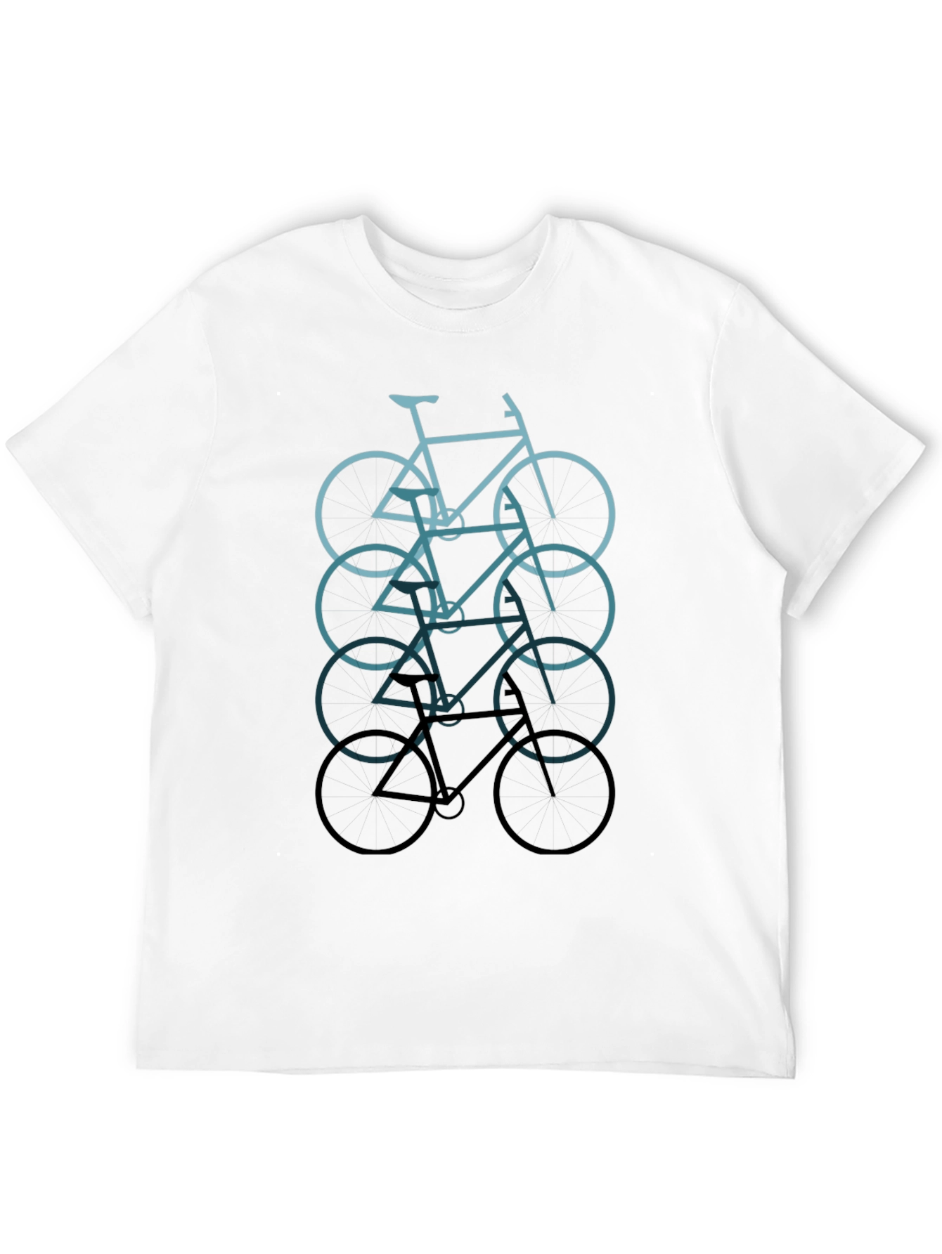 Bicycle Graphic Tee - Cool Cycling T-Shirt