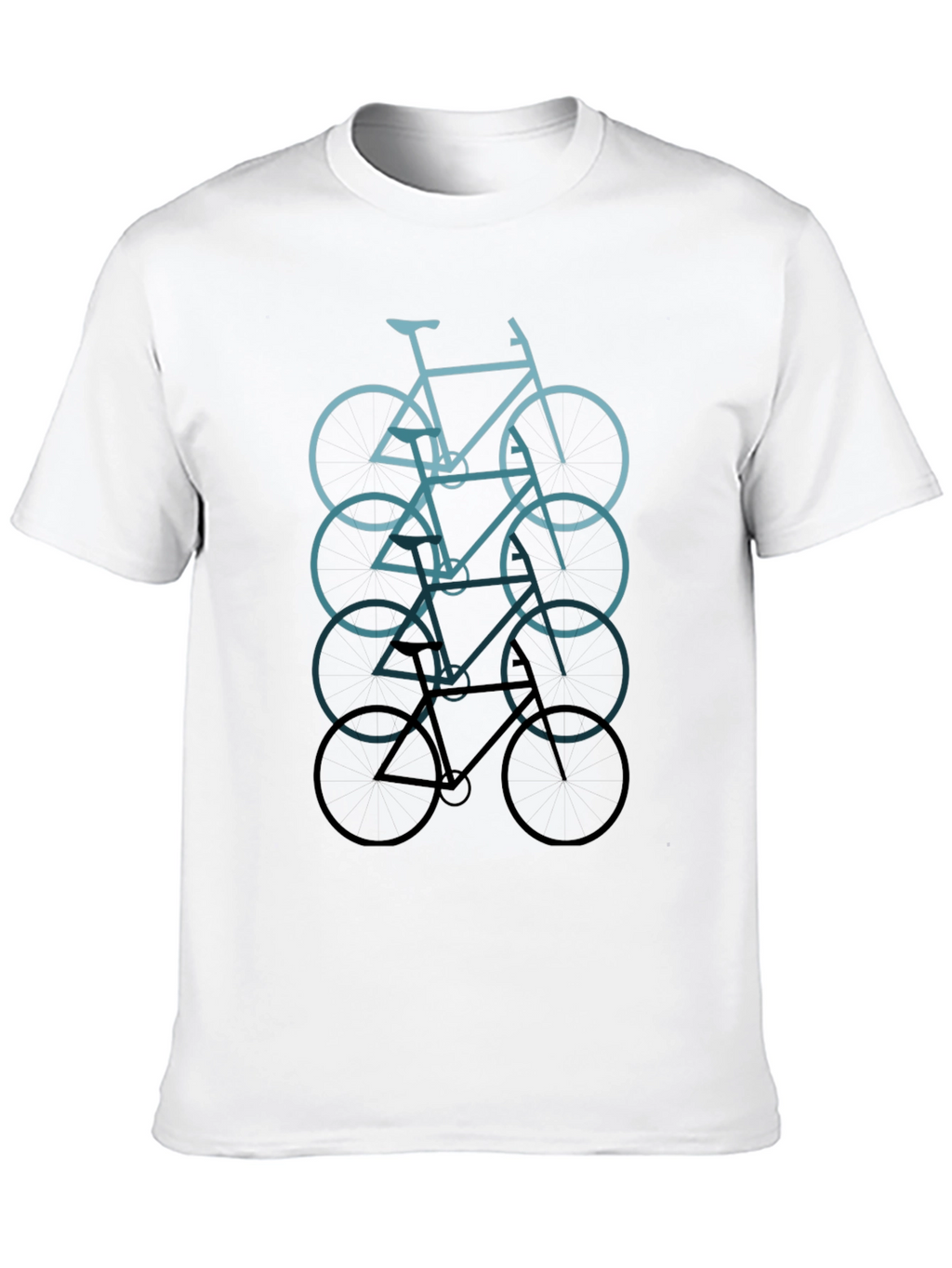 Bicycle Graphic Tee - Cool Cycling T-Shirt