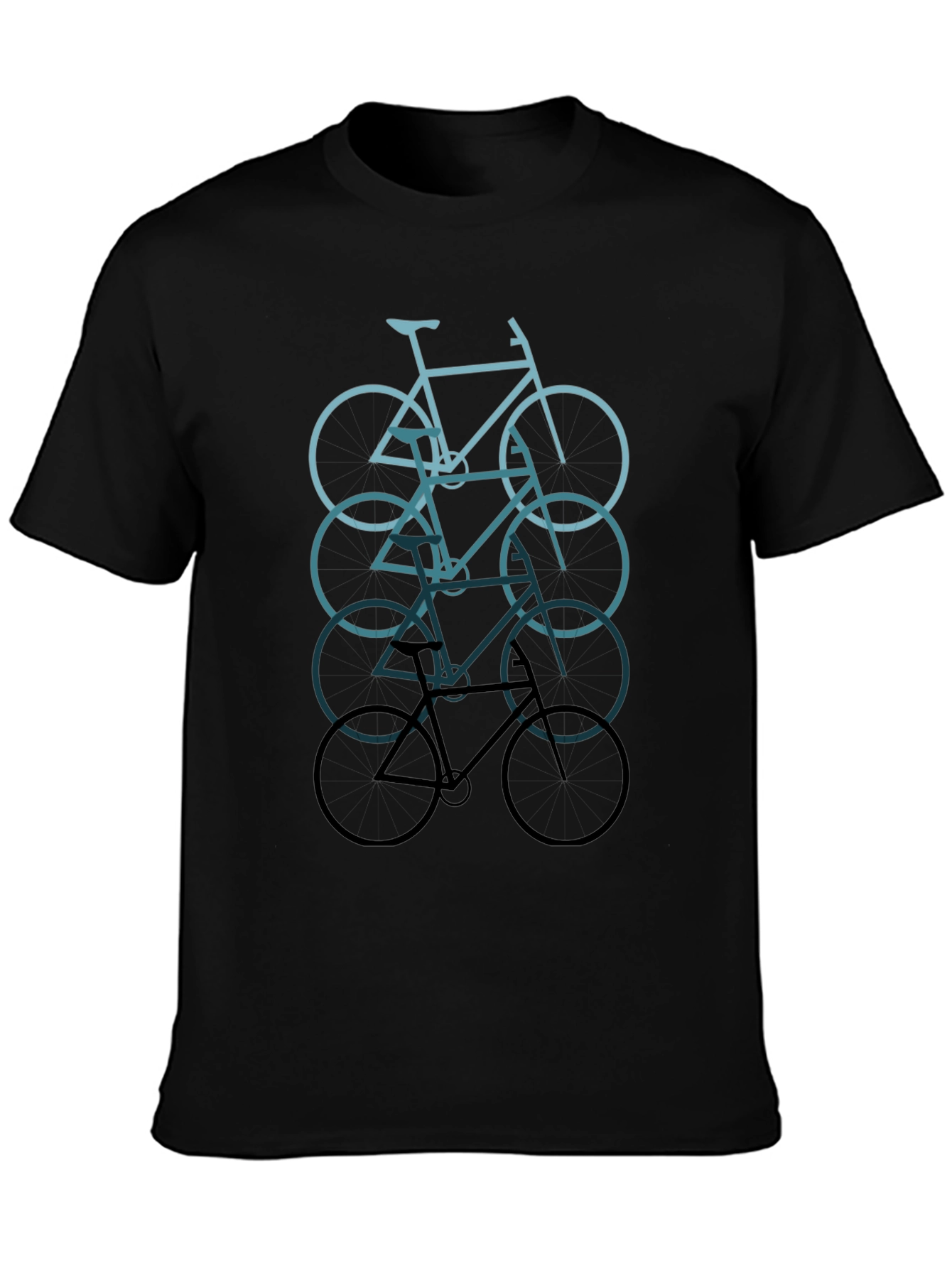 Bicycle Graphic Tee - Cool Cycling T-Shirt