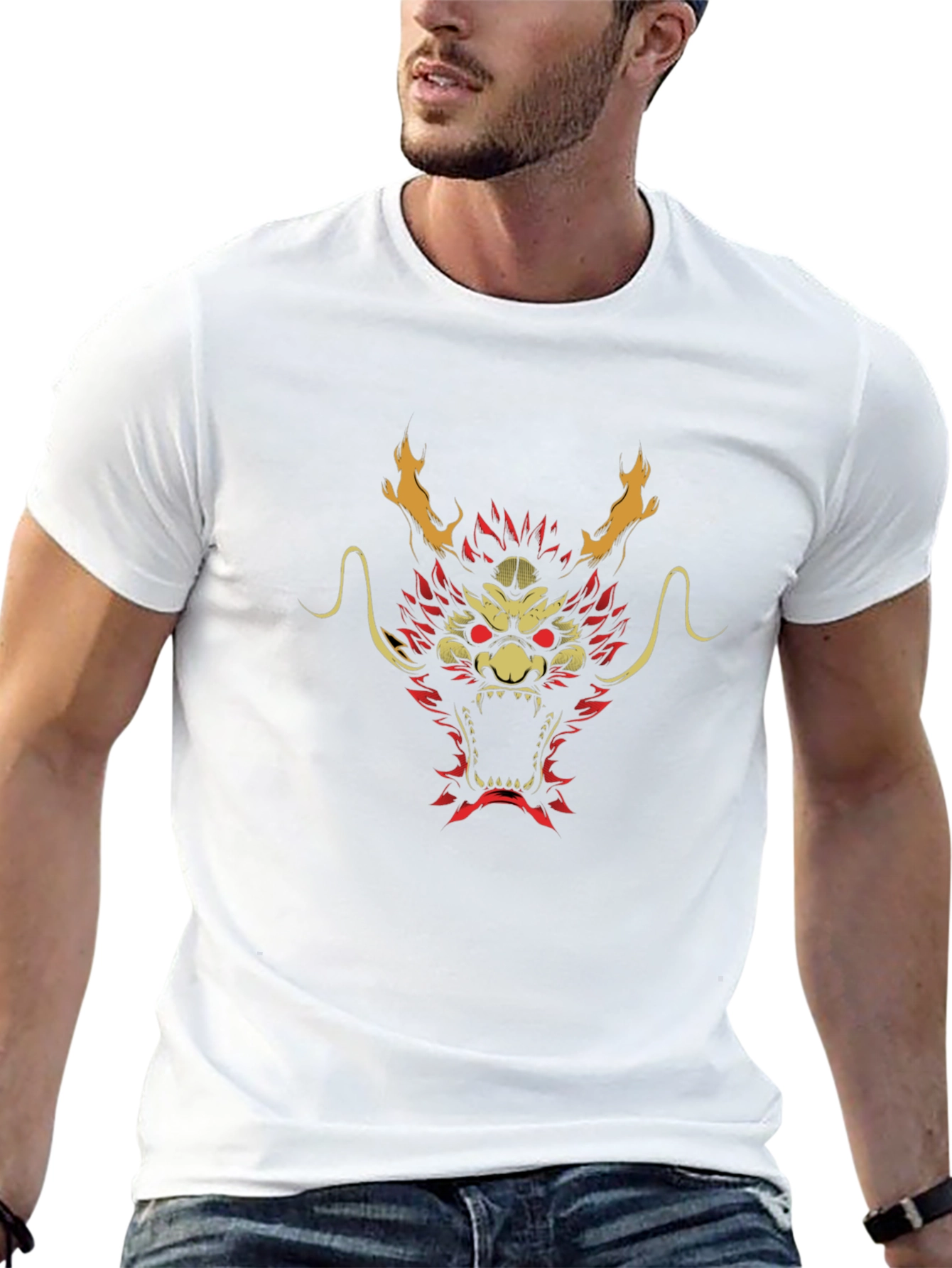 Dragon Graphic Tee - Bold & Unique Design
