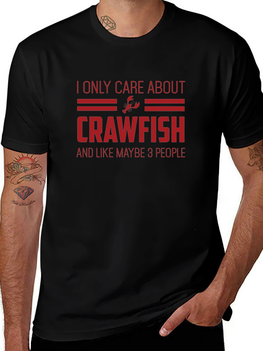 Crawfish Lover T-Shirt - Funny Seafood Tee