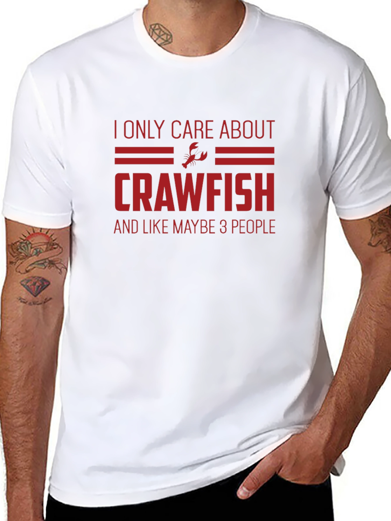 Crawfish Lover T-Shirt - Funny Seafood Tee