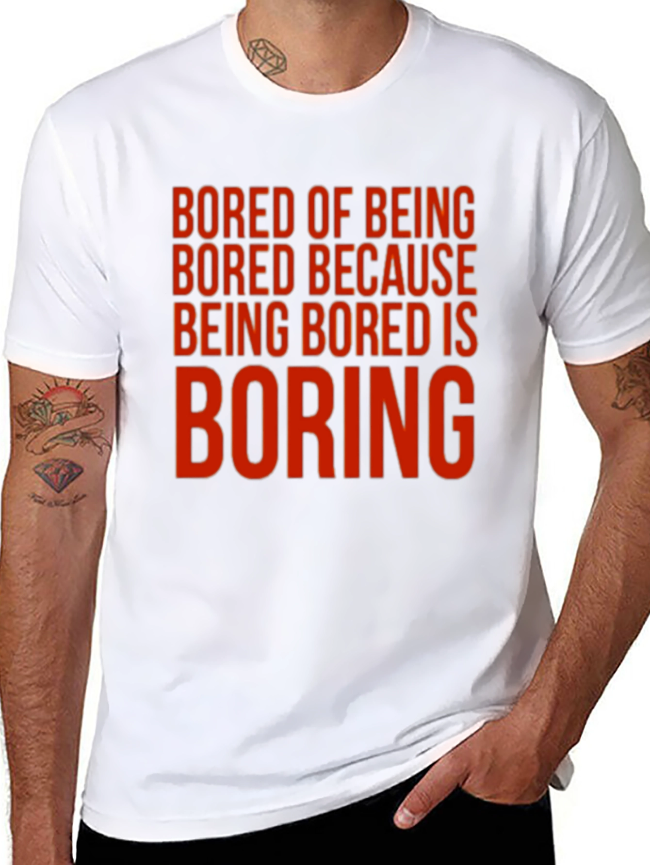 Bored of Being Bored Graphic Tee