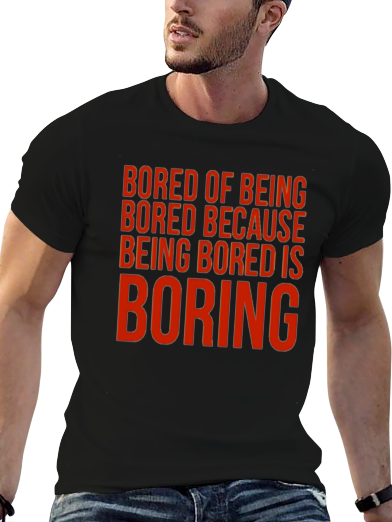 Bored of Being Bored Graphic Tee