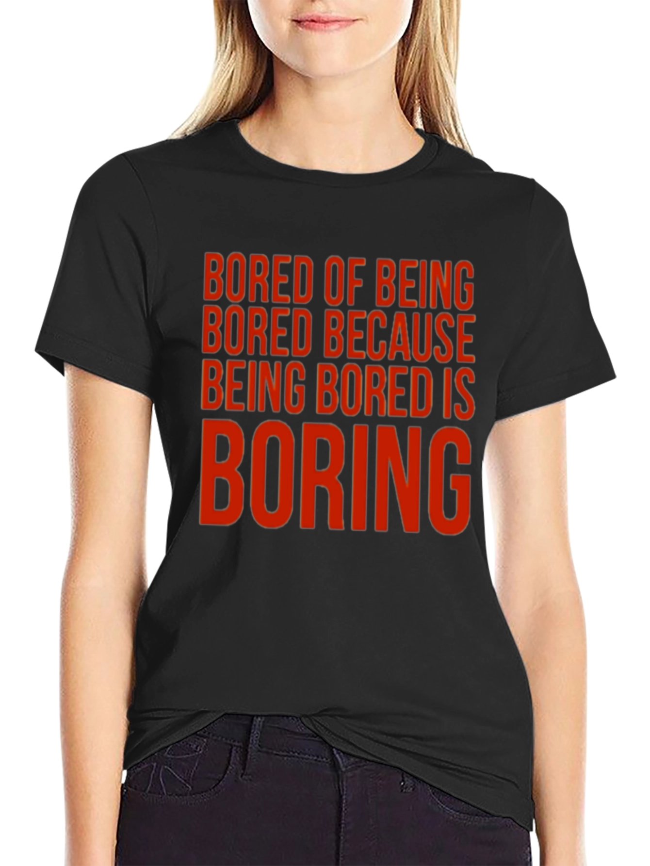 Bored of Being Bored Graphic Tee