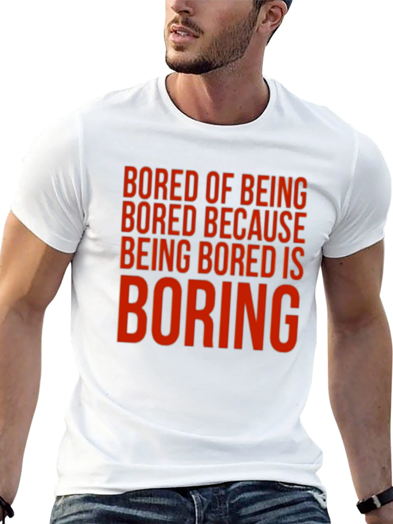 Bored of Being Bored Graphic Tee