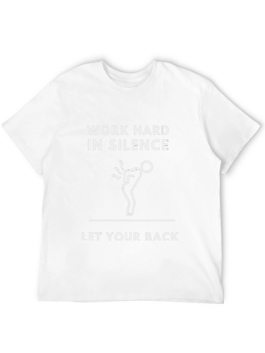 Work Hard In Silence Graphic Tee
