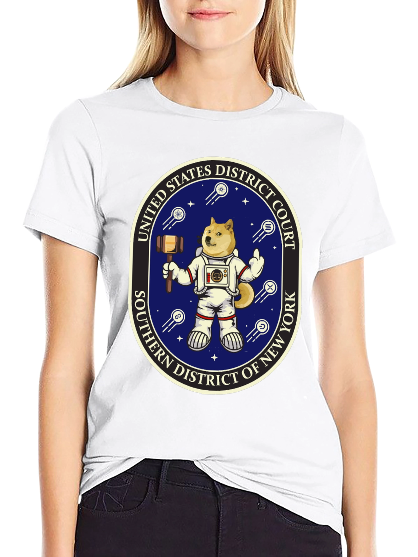 Doge Astronaut T-Shirt - Southern District Court of New York