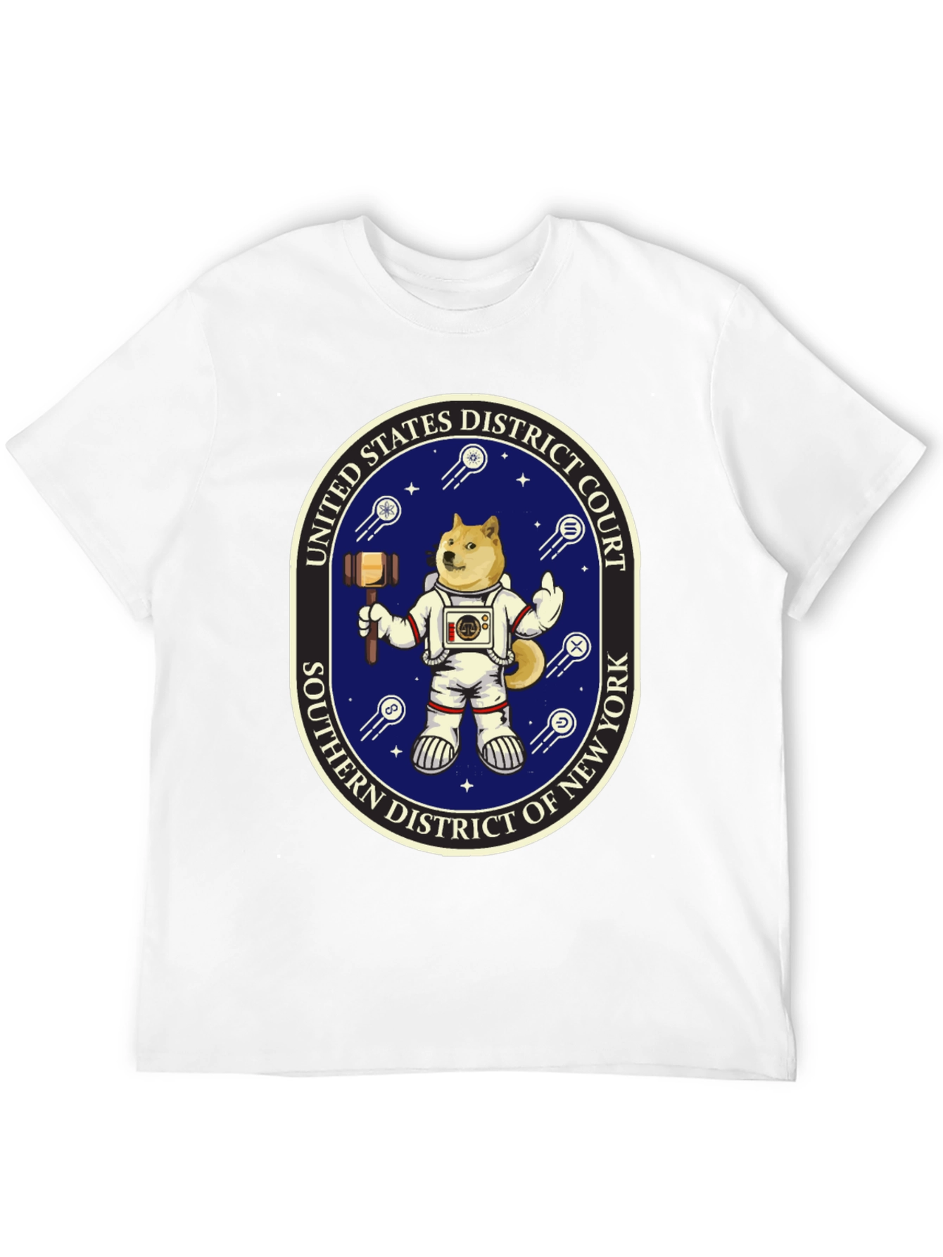 Doge Astronaut T-Shirt - Southern District Court of New York