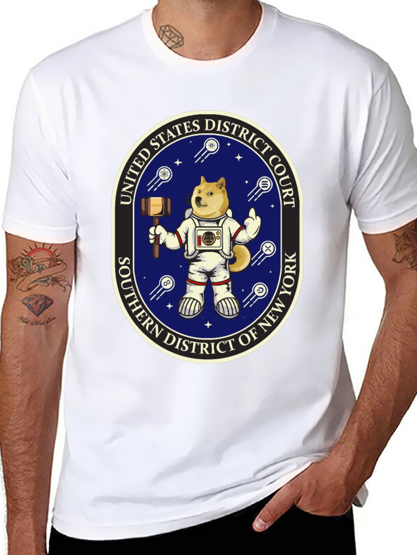 Doge Astronaut T-Shirt - Southern District Court of New York