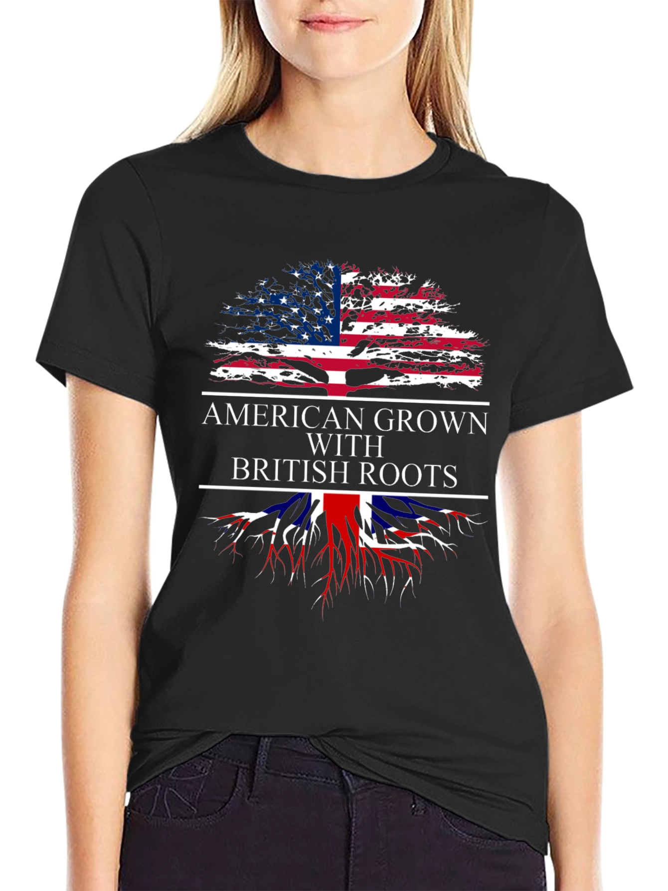 American Grown British Roots Graphic Tee