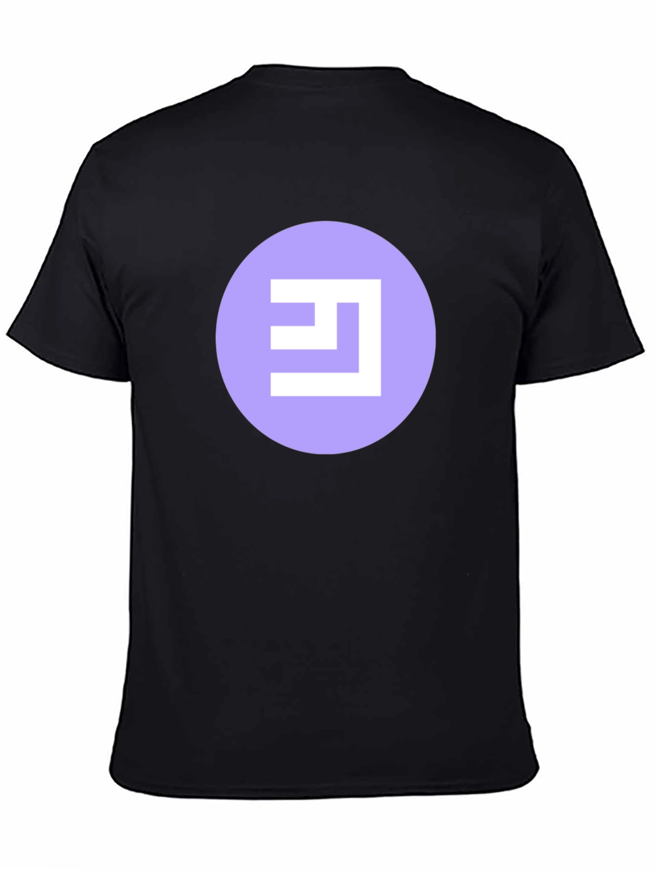Abstract Logo Black T-Shirt