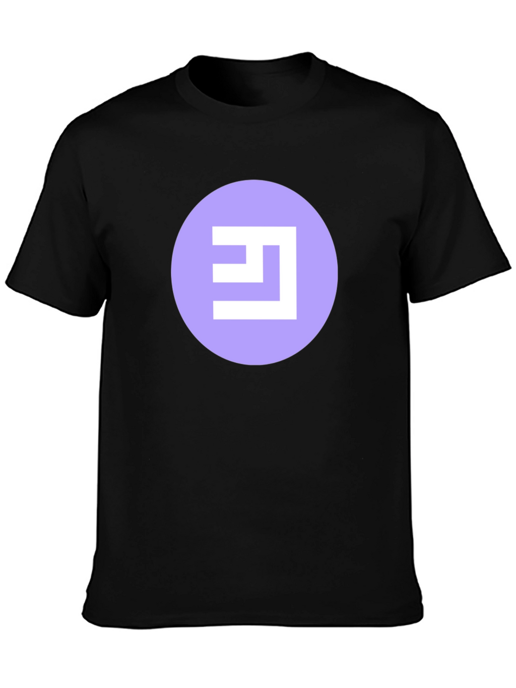 Abstract Logo Black T-Shirt