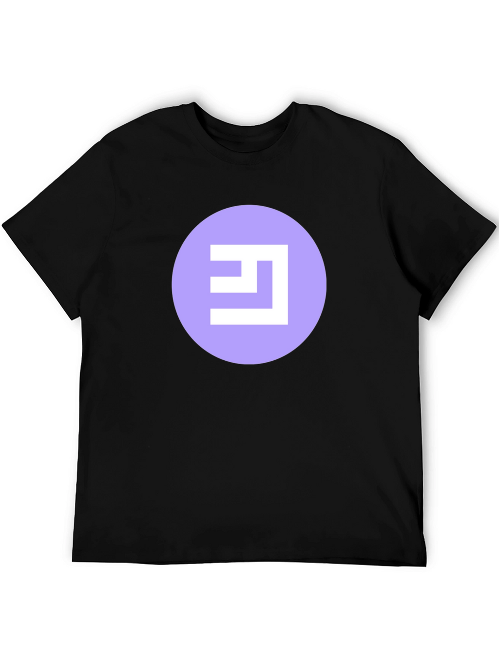 Abstract Logo Black T-Shirt