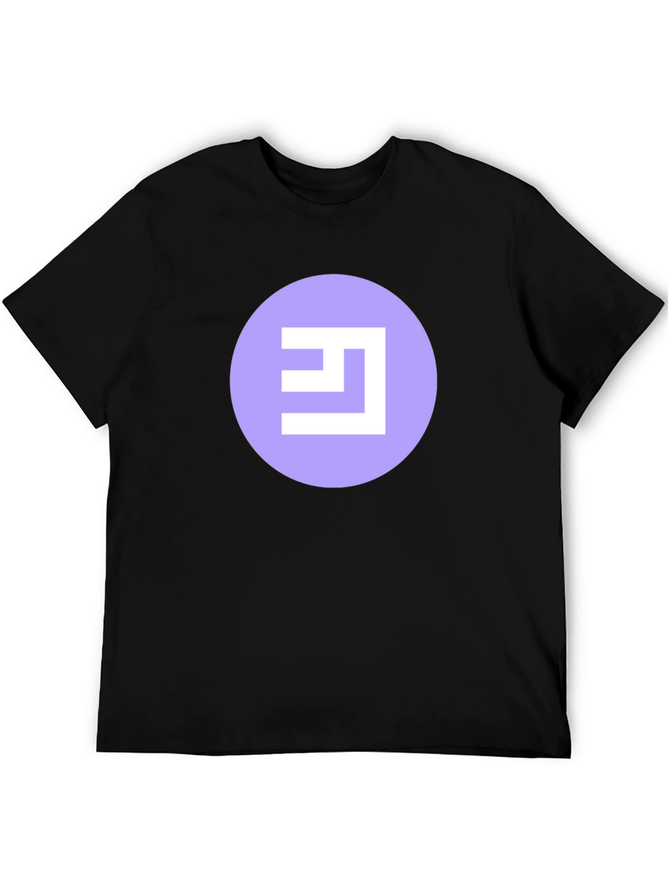 Abstract Logo Black T-Shirt