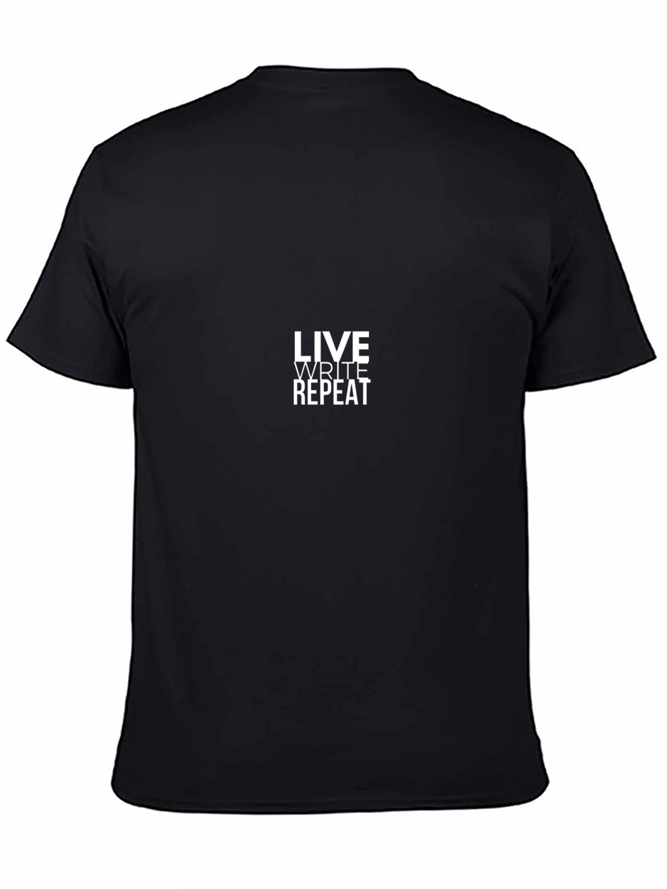 Live Write Repeat Graphic Tee - Writers Essential