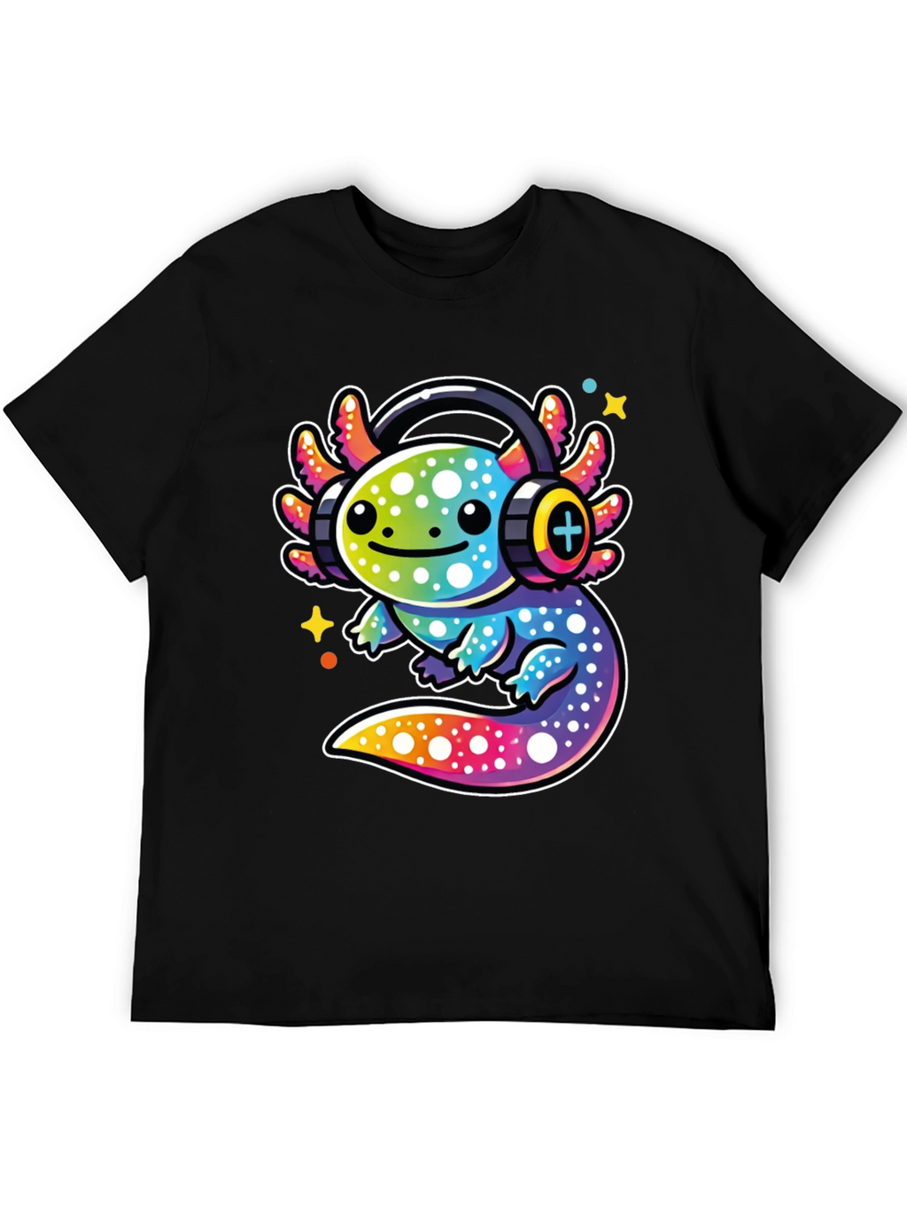 Axolotl DJ Graphic Tee