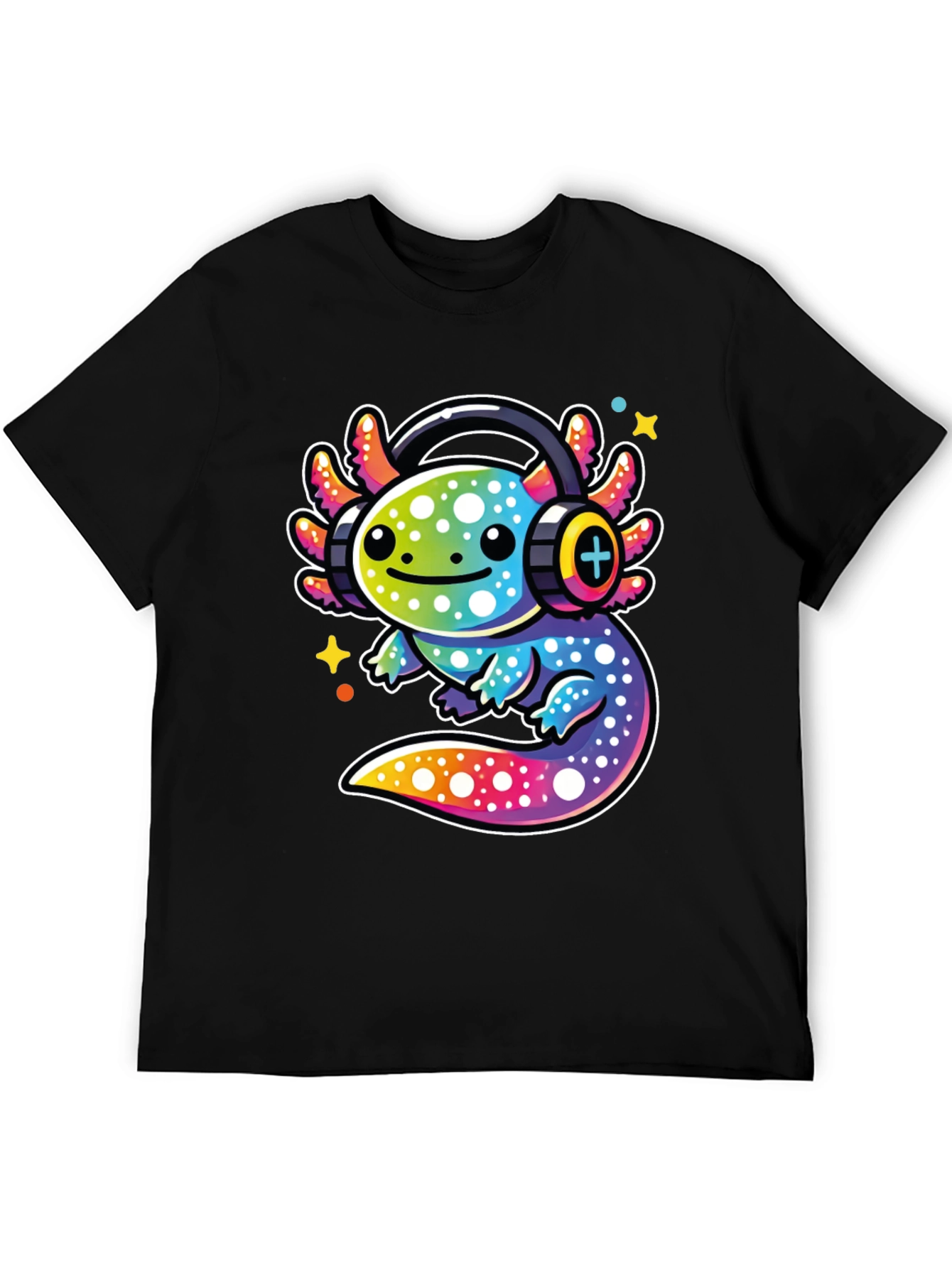 Axolotl DJ Graphic Tee