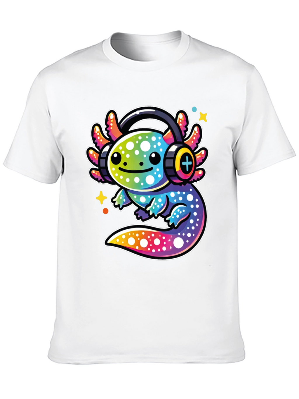 Axolotl DJ Graphic Tee
