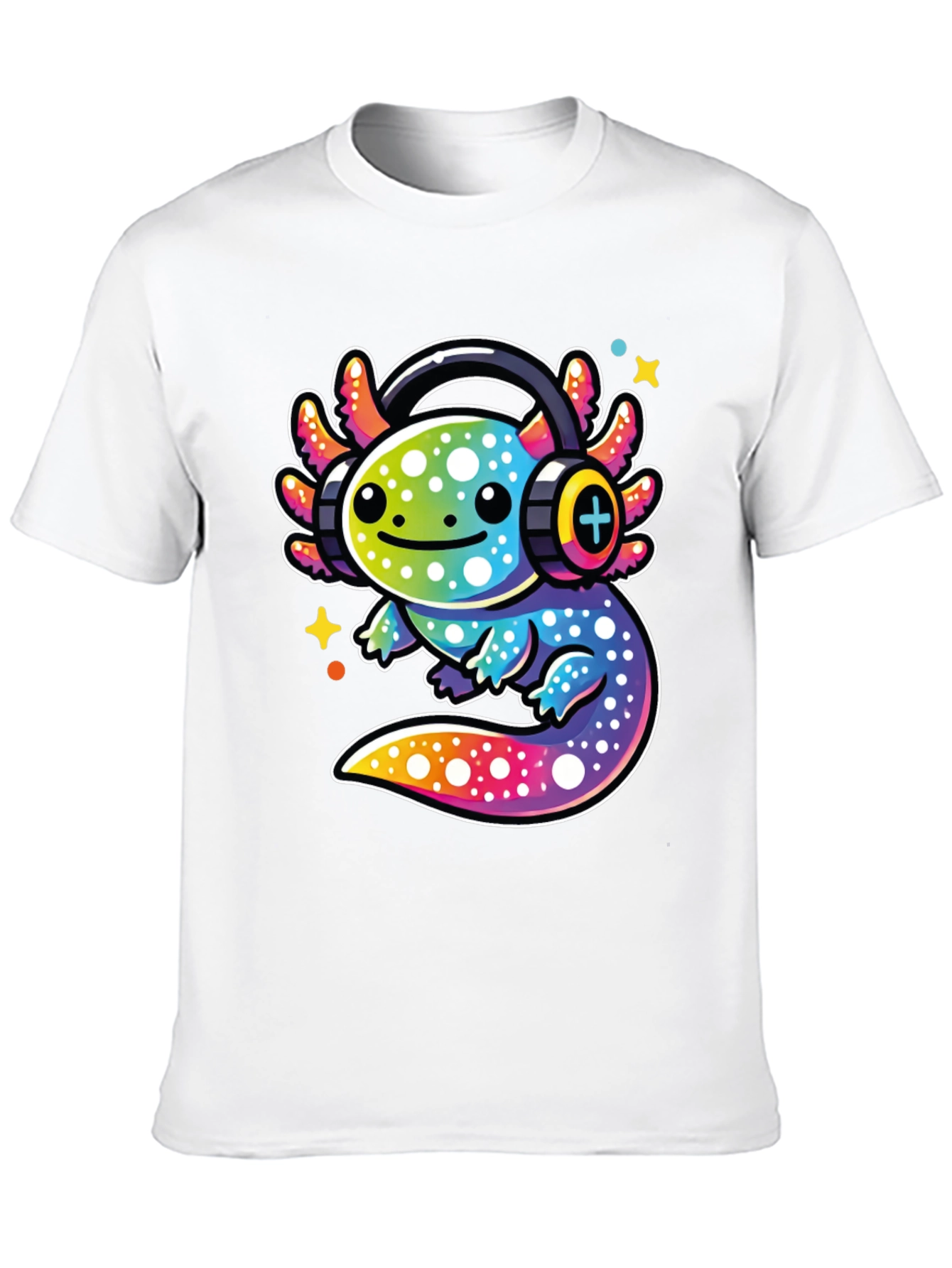 Axolotl DJ Graphic Tee