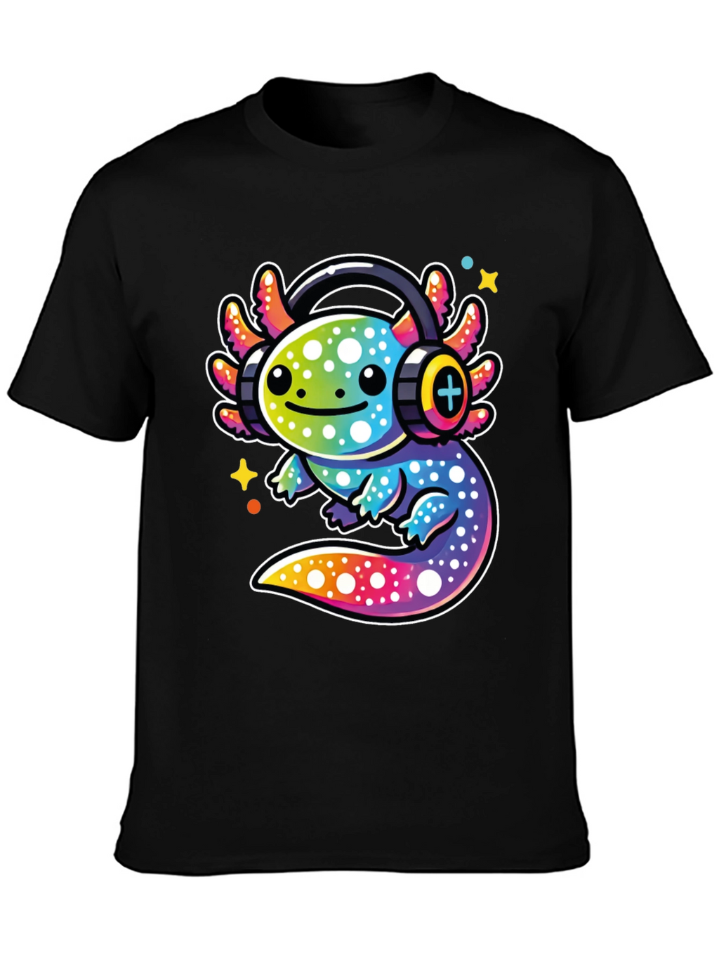 Axolotl DJ Graphic Tee