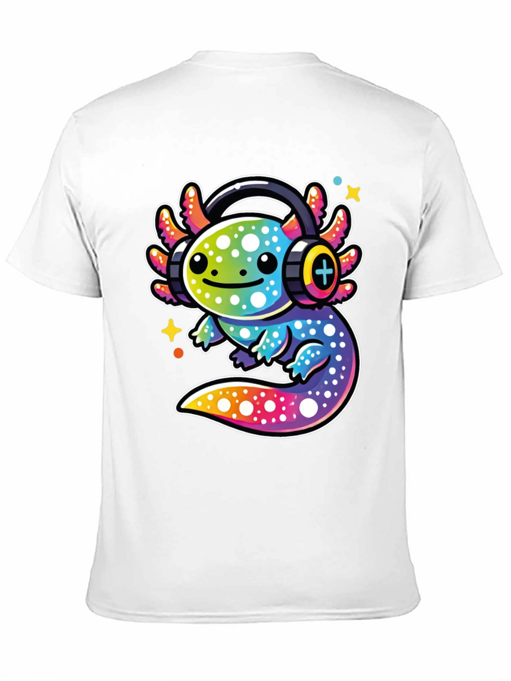Axolotl DJ Graphic Tee