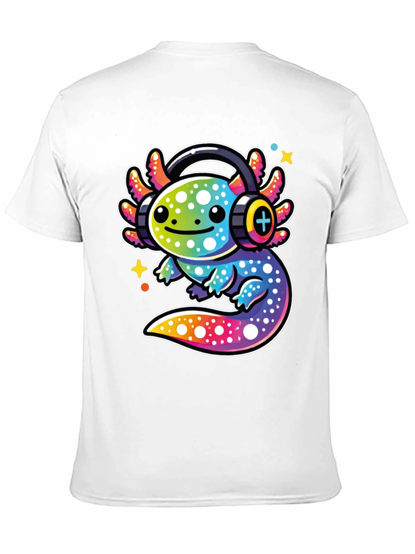 Axolotl DJ Graphic Tee